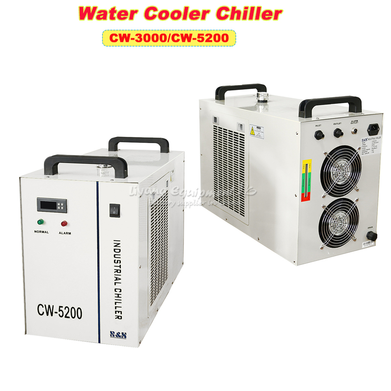 Laser Industrial Chiller - CW3000 tabung Laser, pendingin air industri