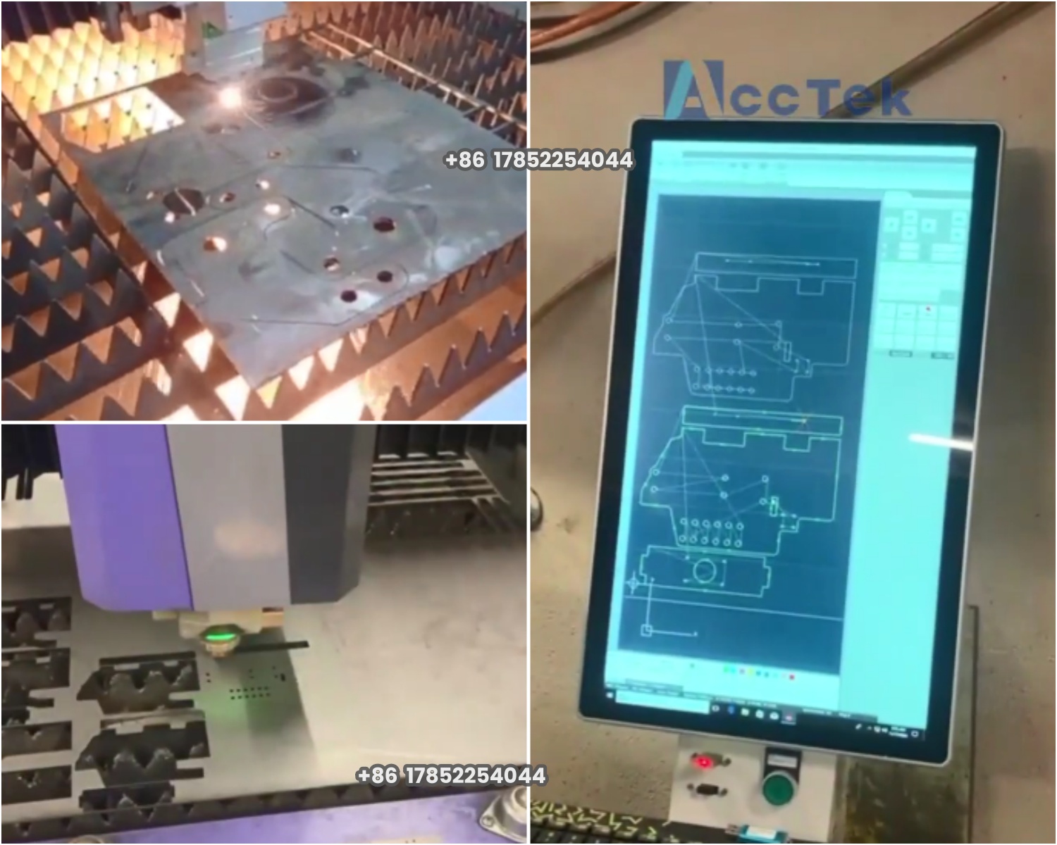 Industrial Laser Price - AKJ1530F 2040 2060 2560 1000W 2000W