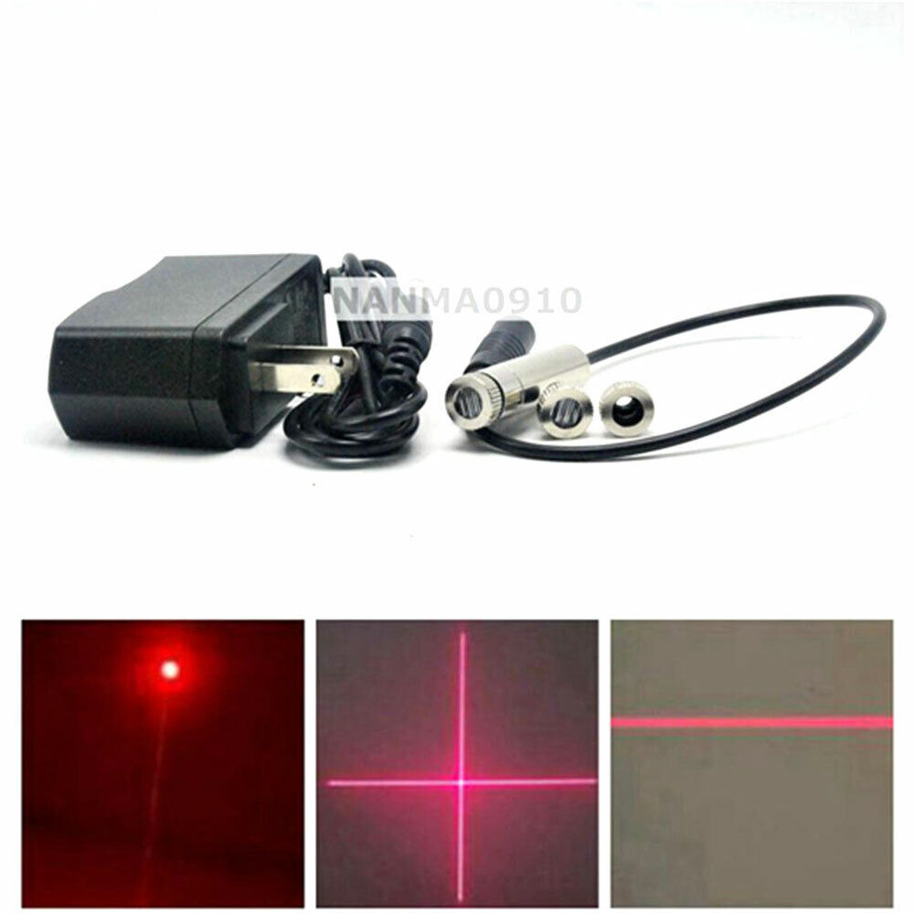 Diode Laser Module - Dot/garis/lintas focused 650nm 50mw modul dioda
