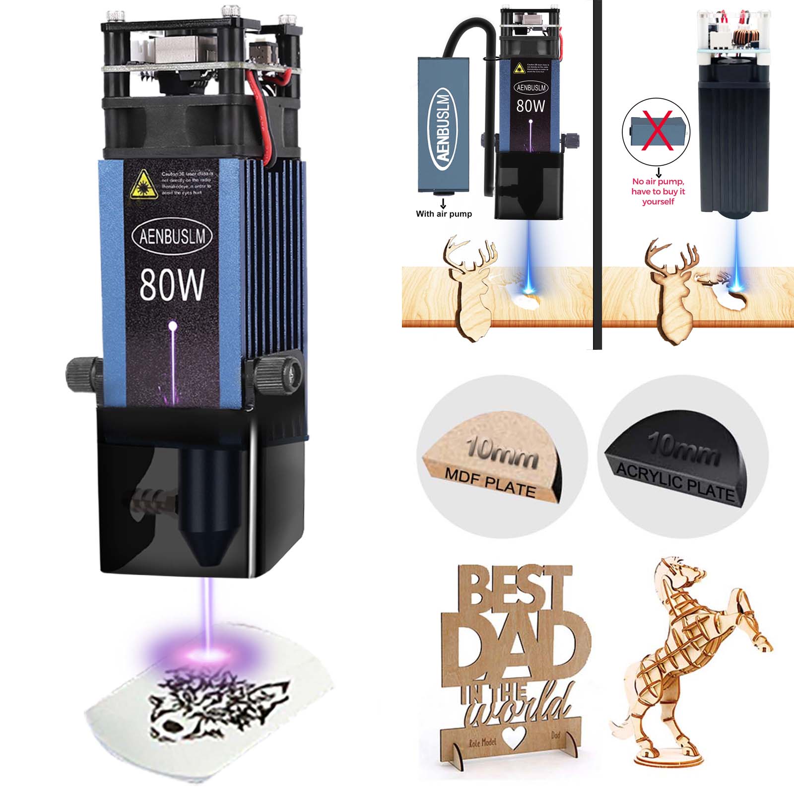 Laser Engraving Software - Aenbulm modul pemotong Laser 450mm, kepala
