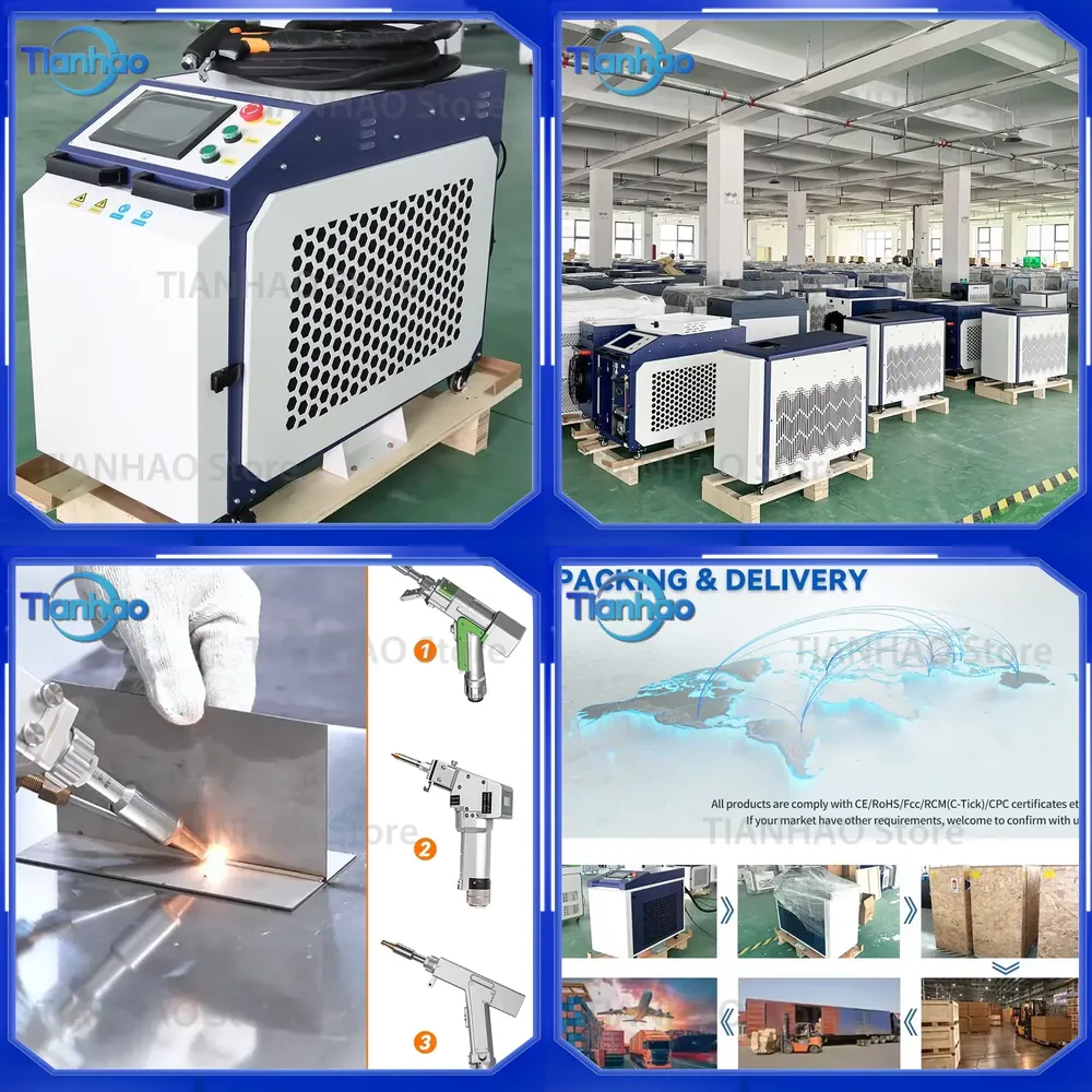 Industrial Use Of Laser - Mesin Las Laser 4in1 3 in