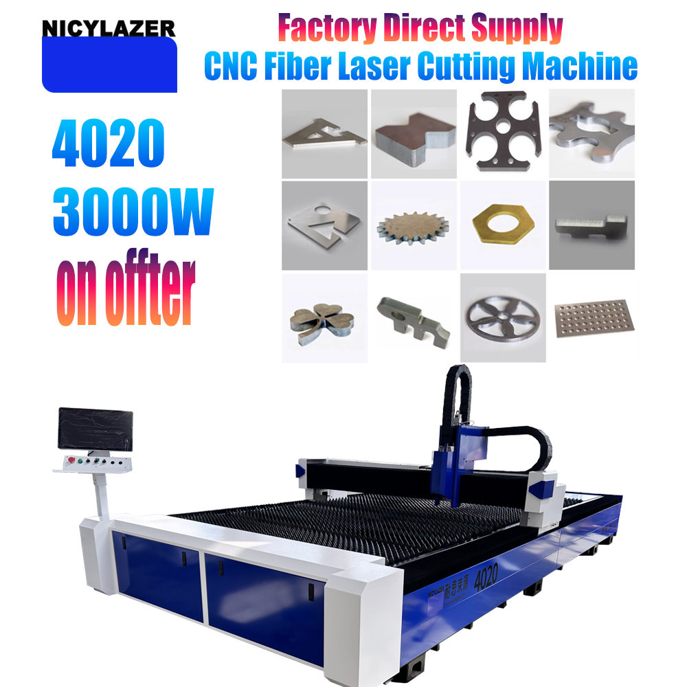 Industrial Laser Metal Cutter - Mesin Pemotong Laser Fiber NICYLAZER CNC