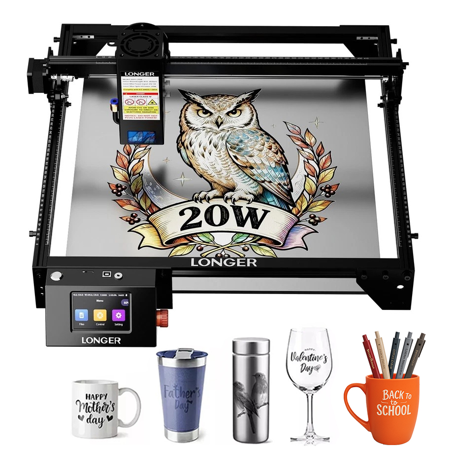 Industrial Acrylic Laser Cutter - Mesin Pemotong & Pengukir Laser LONGER