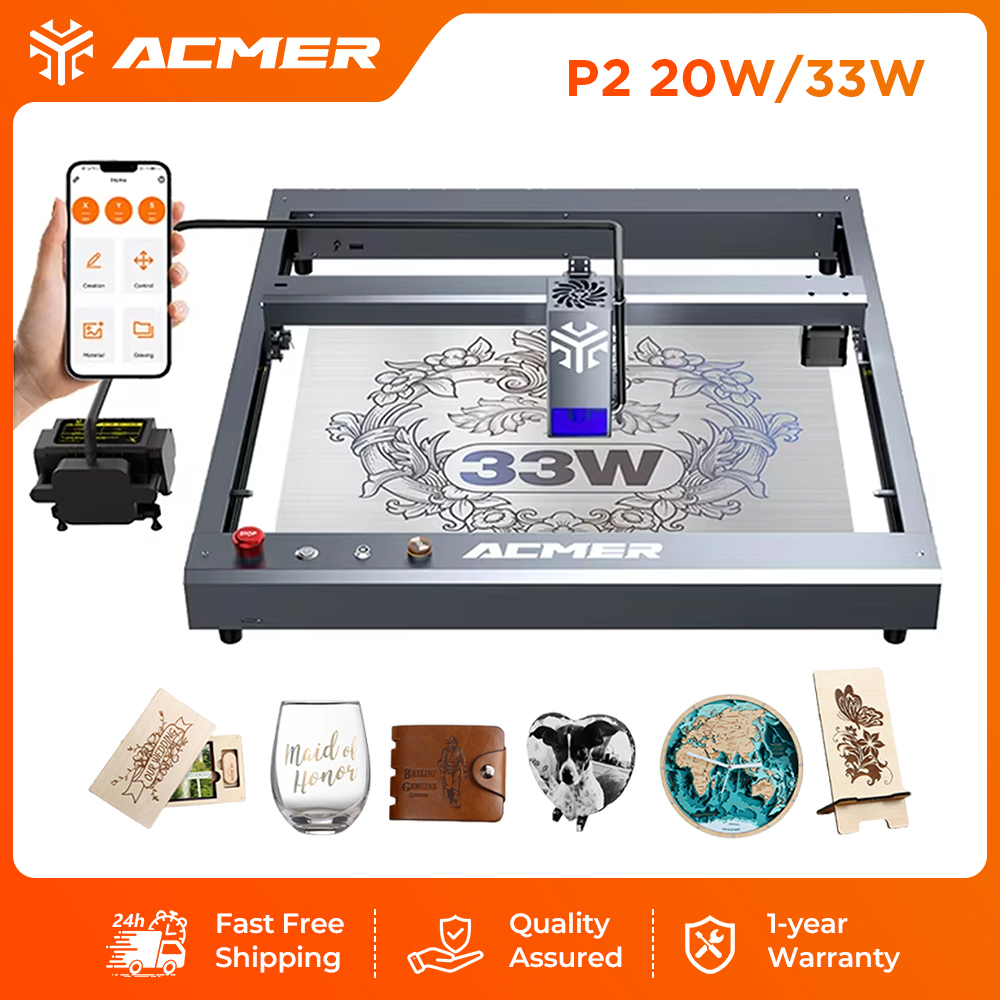 Industrial Laser Cutting Machine - Mesin Pengukir dan Pemotong Laser ACMER