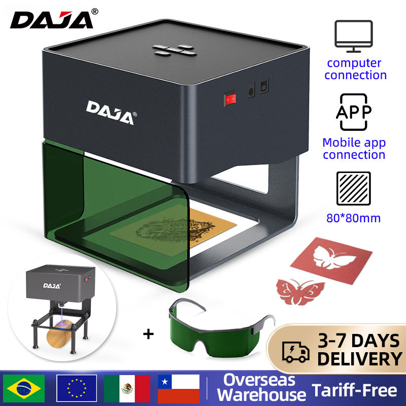 Industrial Laser Cutting Machine - DAJA DJ6 pengukir Laser portabel Mini