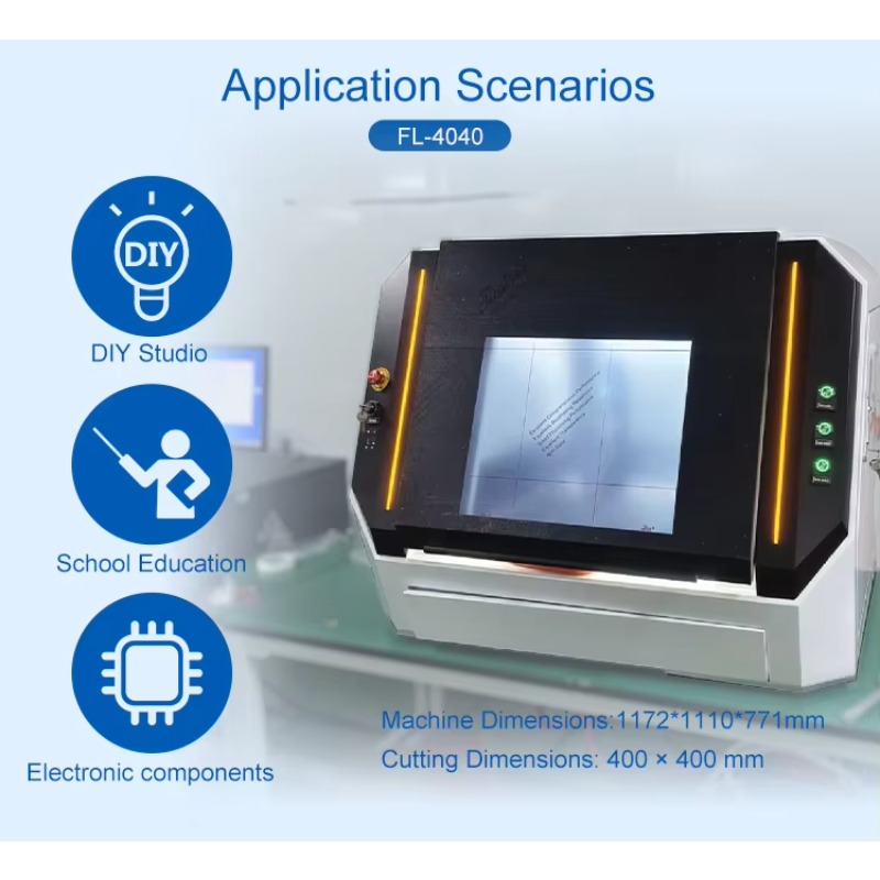 Mesin Pemotong Laser Serat CNC - Industrial Laser Metal Cutter ulasan dan harga