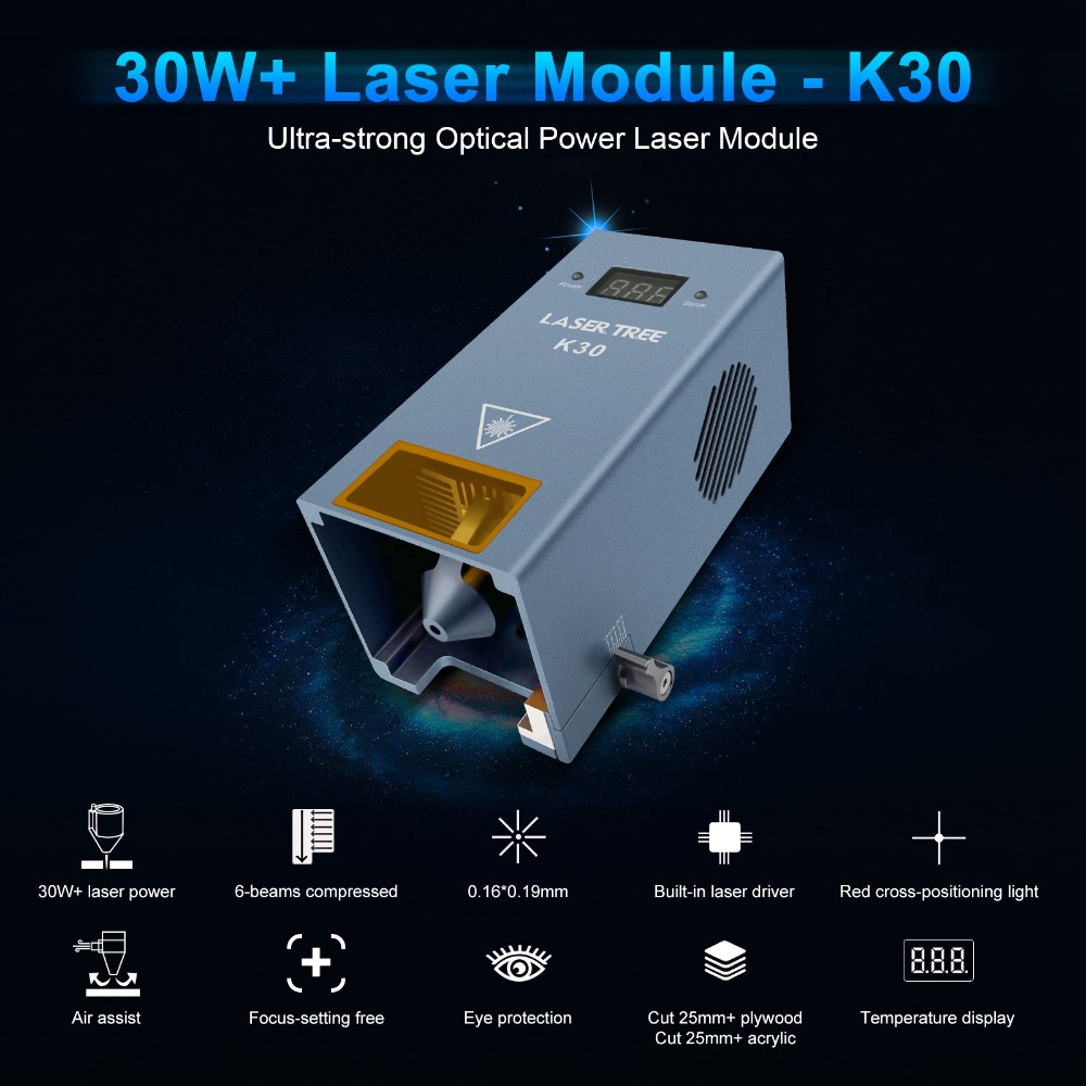 Kit Modul Laser Dioda Biru 20W - Diode Laser Module ulasan dan harga