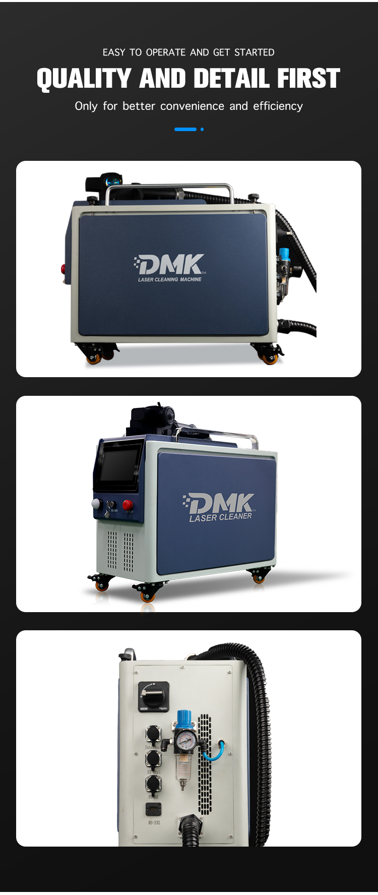 Mesin Pembersih Laser Pulsa DM - Industrial Laser Paint Remover ulasan dan harga