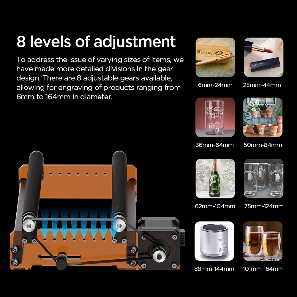 Rol Putar Laser ACMER M3 360 ° - Industrial Laser Cutting Machine ulasan dan harga