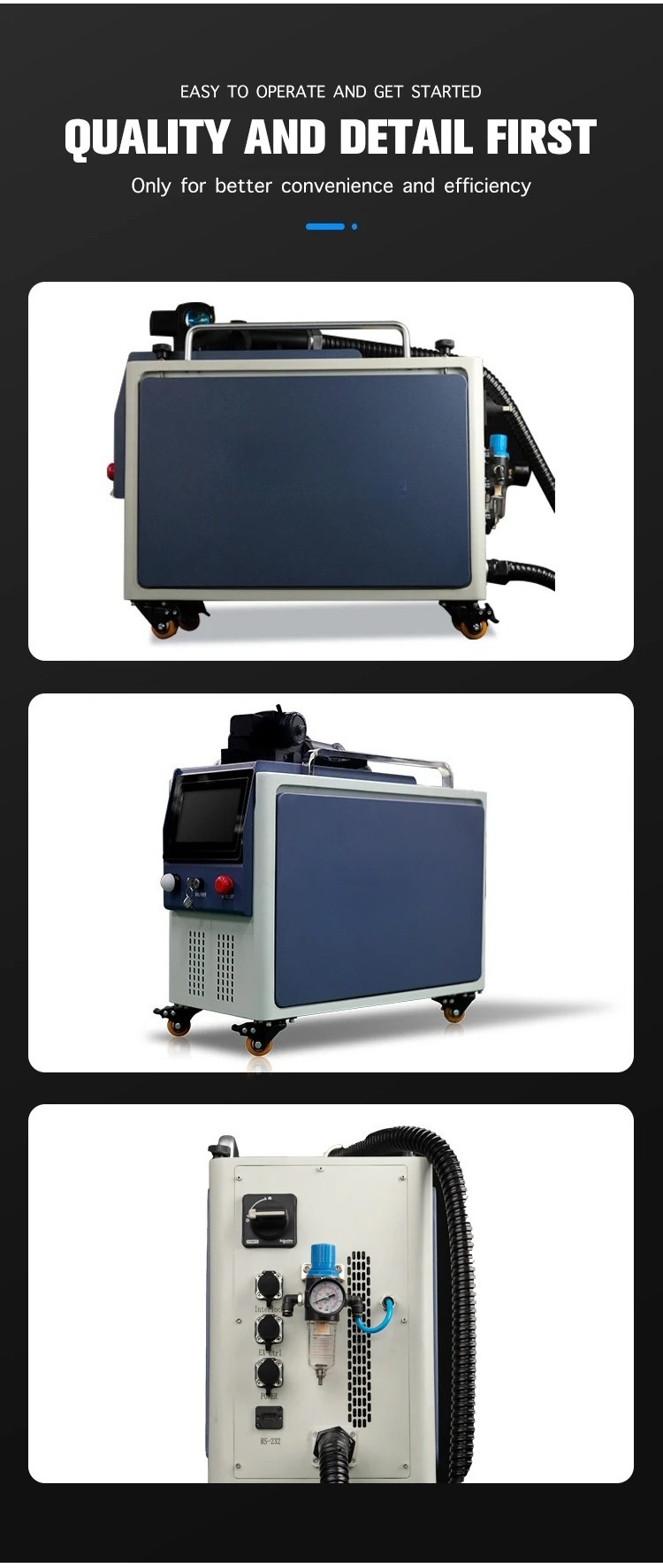 Mesin Pembersih Laser Pulsa 10 - Industrial Laser Paint Remover ulasan dan harga