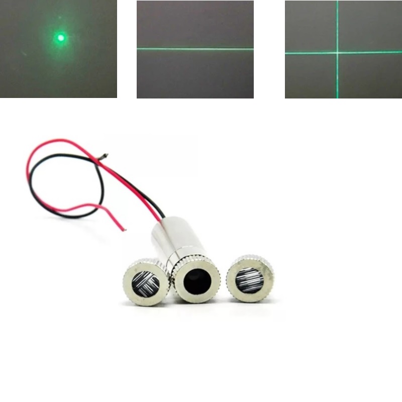 Focused 515nm 520nm 50mw Green - Diode Laser Module ulasan dan harga