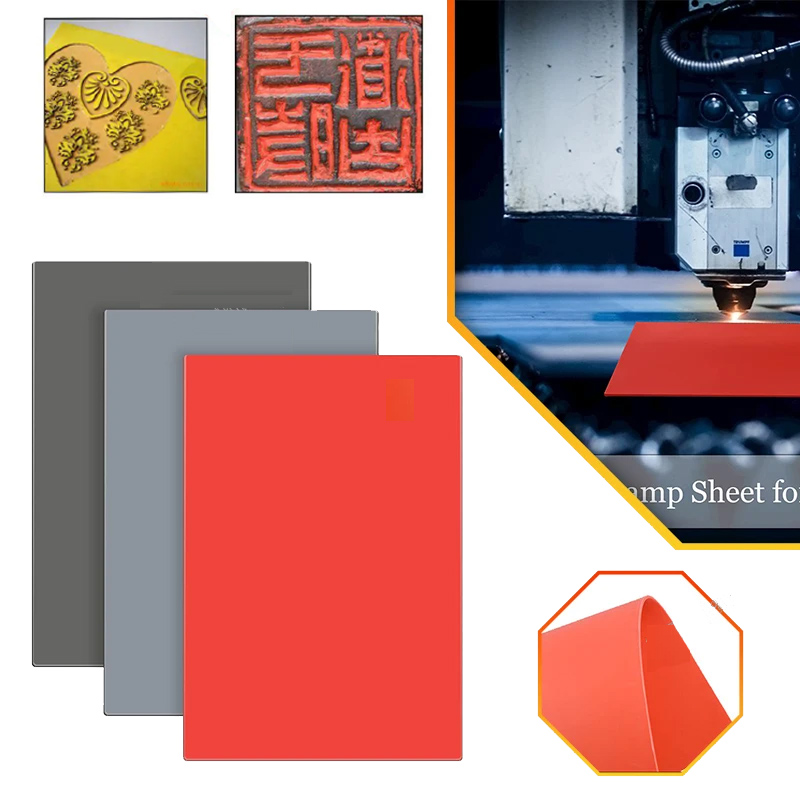 Alas Karet A4 DIY Bahan Ukiran - Industrial Laser Cutting Machine ulasan dan harga