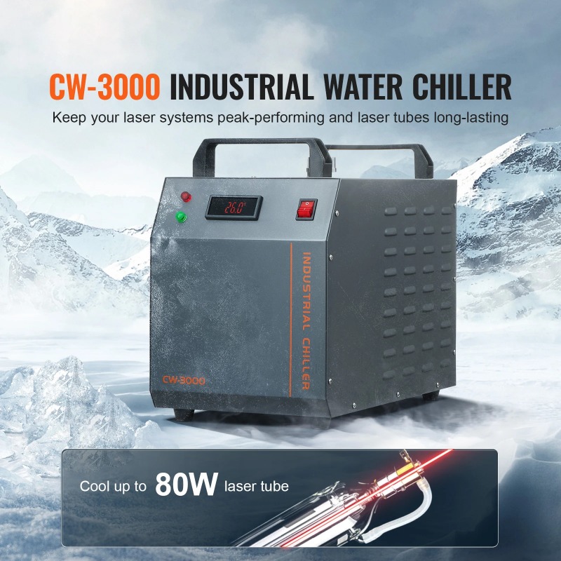 Chiller Air Industri SucceBuy  - Laser Industrial Chiller ulasan dan harga