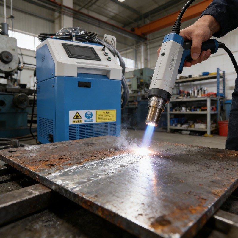 Mesin Laser Serat Genggam 3-in - Industrial Laser Metal Cutter ulasan dan harga